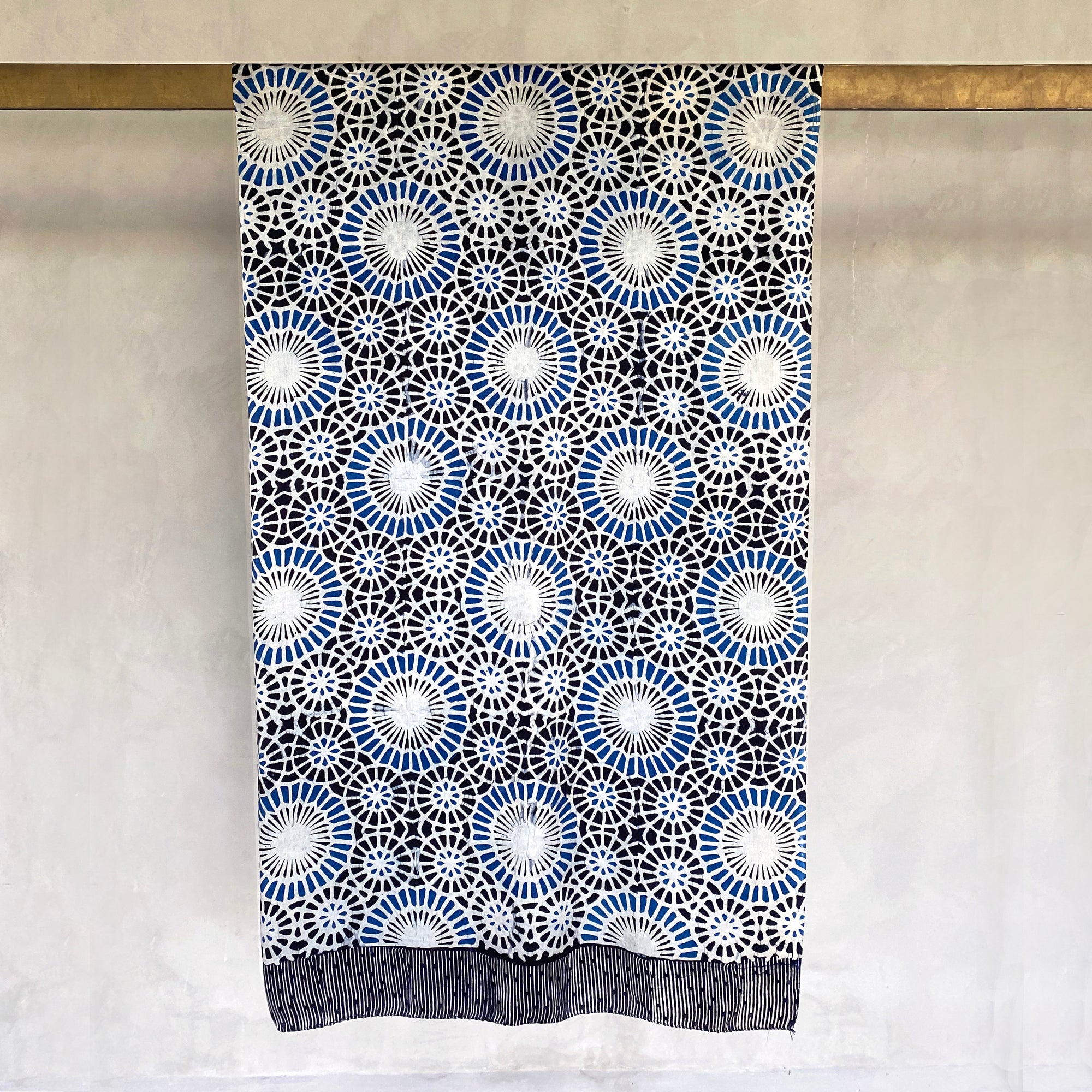 Batik Tulis Silk Sarong - 09 Indigo